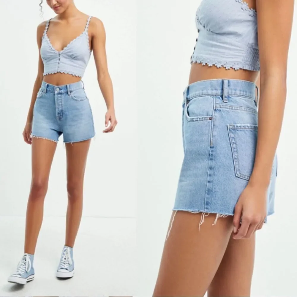 PACSUN Thalia Denim High‎ Waisted Icon Shorts